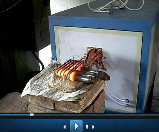 圓鋼用高頻感應加熱設備進行透熱熱處理