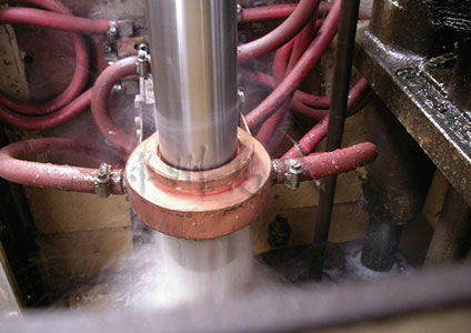 超音頻感應淬火設備對半軸進行淬火熱處理