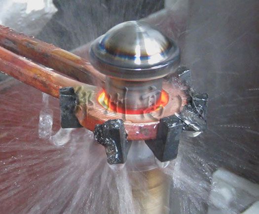 球頭銷淬火，高頻淬火設(shè)備效果就是好