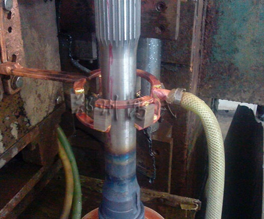 高頻淬火機(jī)對驅(qū)動(dòng)軸進(jìn)行淬火熱處理