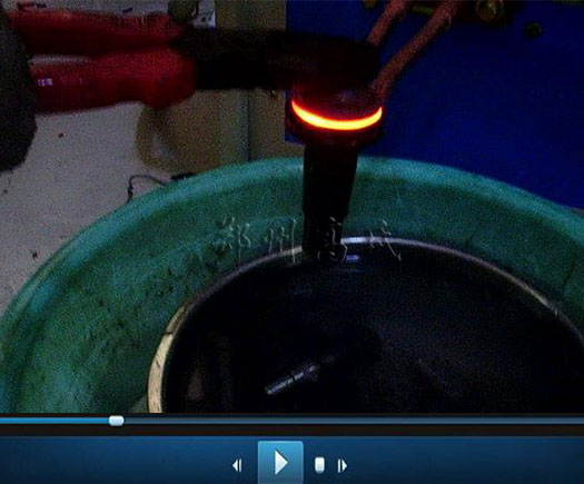 超音頻淬火設(shè)備對球頭進行淬火熱處理