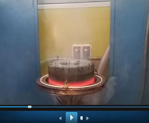 中頻淬火爐對齒輪進(jìn)行感應(yīng)淬火熱處理