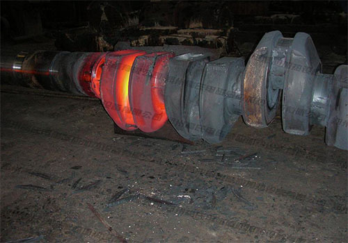 高頻淬火機(jī)對(duì)曲軸淬火處理 高頻淬火機(jī)對(duì)曲軸淬火處理